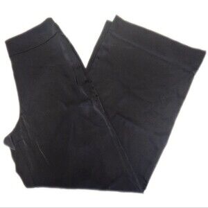 Old Navy NWT High Rise Full Length Wide Leg Pants In Black Jack, 4